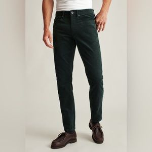 Bonobos 5-pocket corduroy pants 34x32 pine green